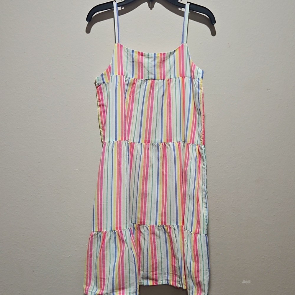 Gap Colorful Striped Kids Dress size small